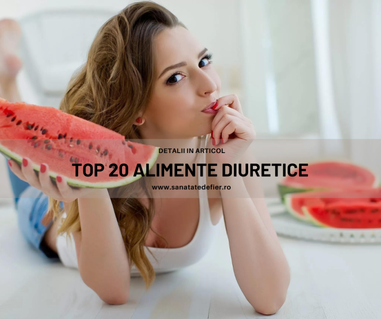 20 de alimente pentru slabit, diuretice, si pentru scaderea tensiunii arteriale