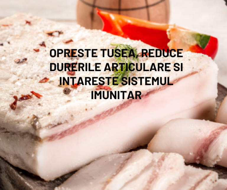 Opreste tusea, reduce durerile articulare si intareste sistemul imunitar