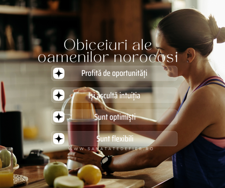 4 obiceiuri ale oamenilor norocosi – Rezultatul unei cercetari de 10 ani